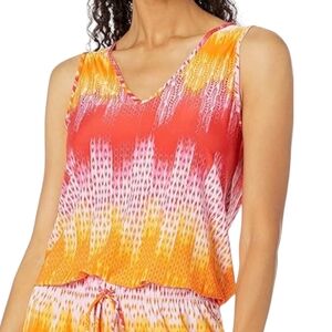 Natori sleeveless PJ Top Medium